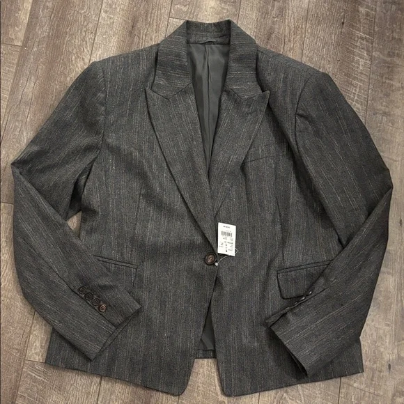 Brunello Cucinelli Wool Blend Blazer - Picture 3 of 8